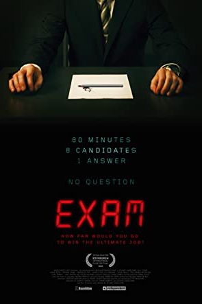 Exam 2009 movie poster - watch and download free