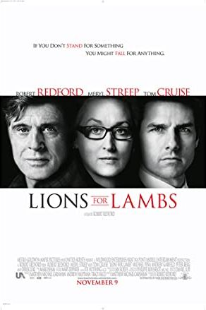 Lions for Lambs 2007 movie poster - watch and download free