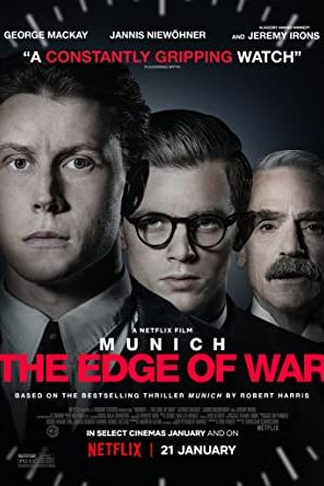 Munich: The Edge of War 2021 movie poster - watch and download free