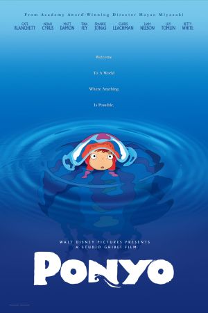 Ponyo 2008 movie poster - watch and download free