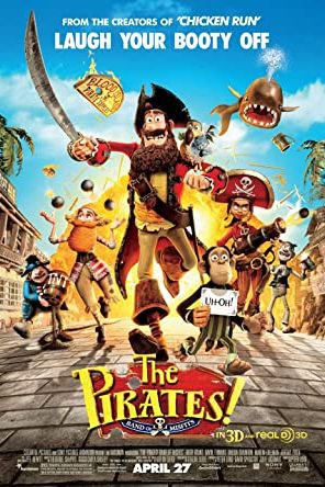 The Pirates! Band of Misfits 2012 movie poster - watch and download free