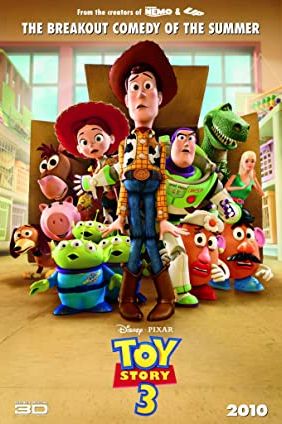 Toy Story 3 2010 movie poster - watch and download free