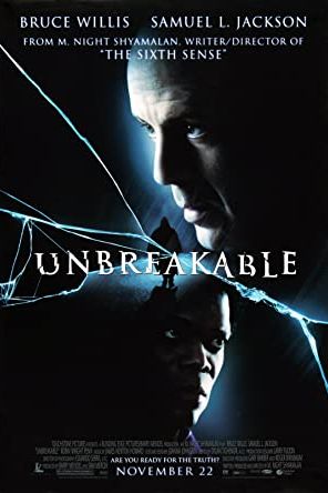 Unbreakable 2000 movie poster - watch and download free
